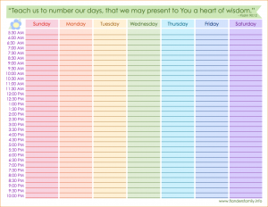 printable hourly schedule free printable schedule weekly schedule