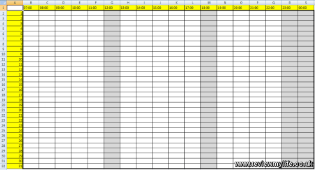 printable hourly schedule