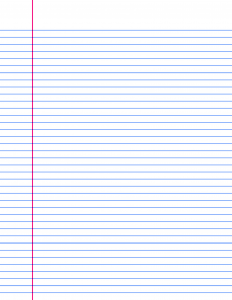 printable lined paper pdf template business