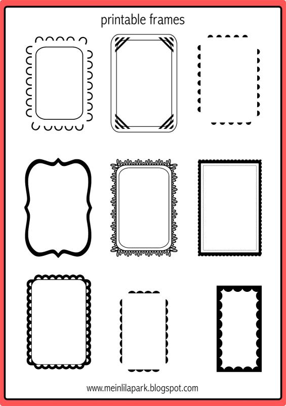 printable menu template