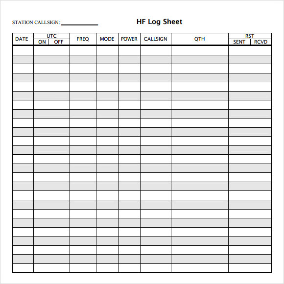 printable mileage log