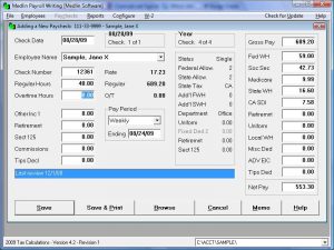 printable pay stubs medlin payroll software