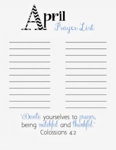 printable prayer list reso april prayer list