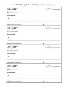 printable receipt template acbbeabc templates free inpiration