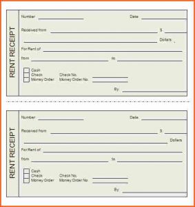 printable rent receipt printable rent receipt rent receipt template