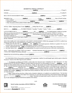 printable rent receipts rental contract