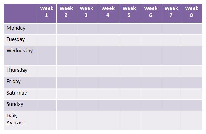 printable workout log