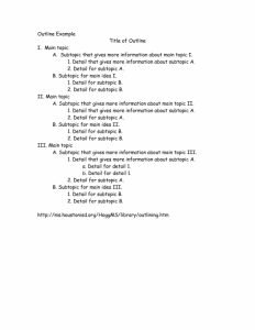 format of process analysis essay