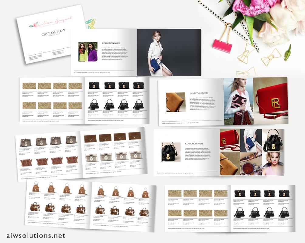 product catalog template