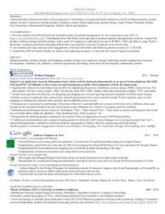 product manager resume abhishek product manager resume