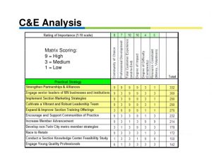 professional development plans example strategic planning deployment using the x matrix w