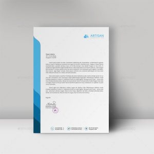 professional letter head professional letterhead template