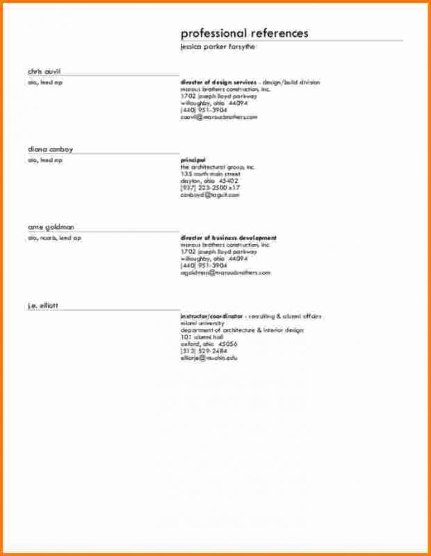 Business Reference Template Word