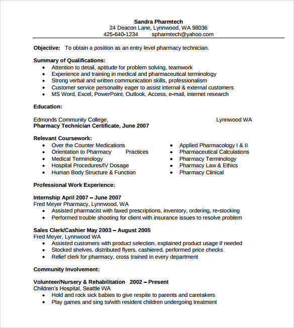 professional resume formats free download