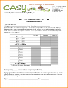 profit and loss statement self employed profit and loss template for self employed profit and loss statement for self employed template rianvq