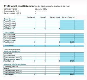 profit and loss template for self employed fillable sample profit and loss statement