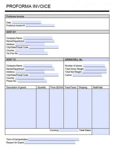 proforma invoice template proforma invoice template pdf proforma invoice template adobe pdf microsoft word x pyhnni