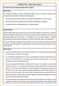 program budget template project status report template project status report template example