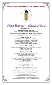 programme template word barbara jordan th birthday celebration schedule