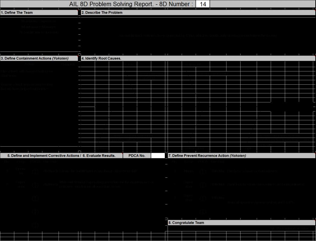 progress report sample