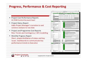 project calendar template project controls expo nov london an introduction to performance measurement reporting and change control system speaker by david birch