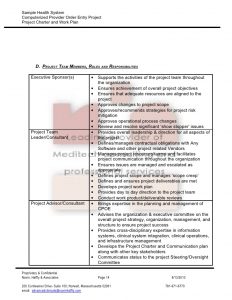 project charter sample download sample implementation project charter