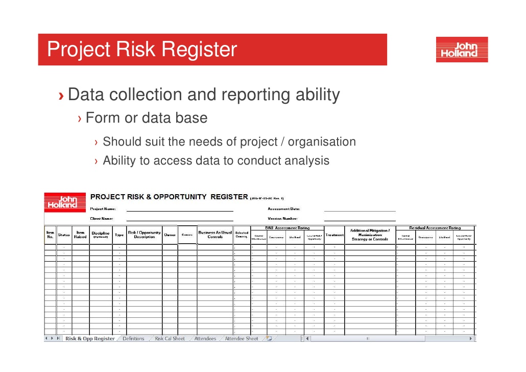 project estimate template