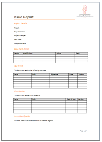 project management documents