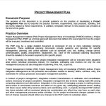 project management plan example project management plan template