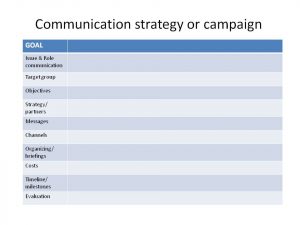 project outline template communication plan template akmddac