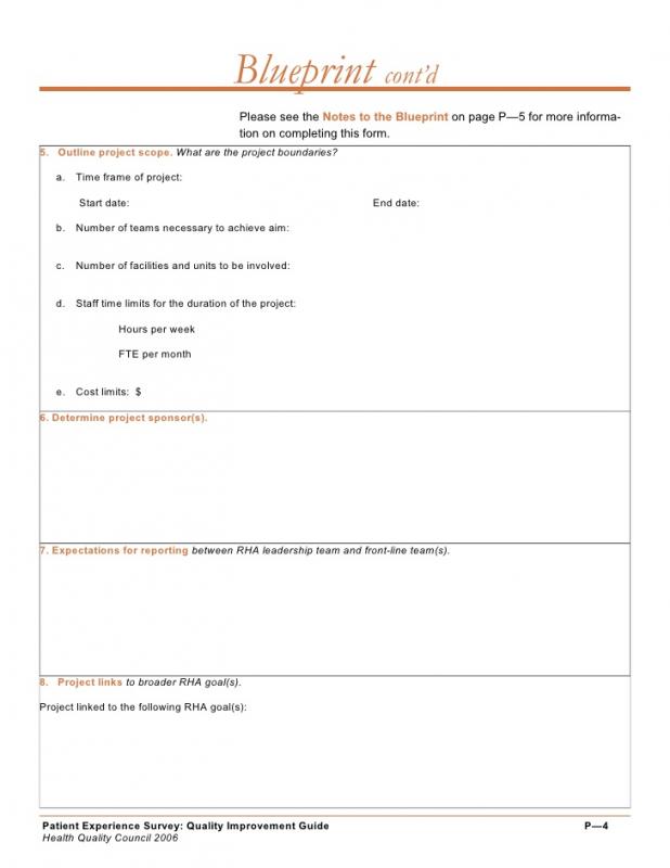 project outline template