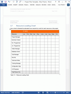 project plan template word project plan template word