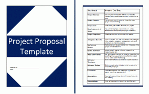 project proposal format project proposal template