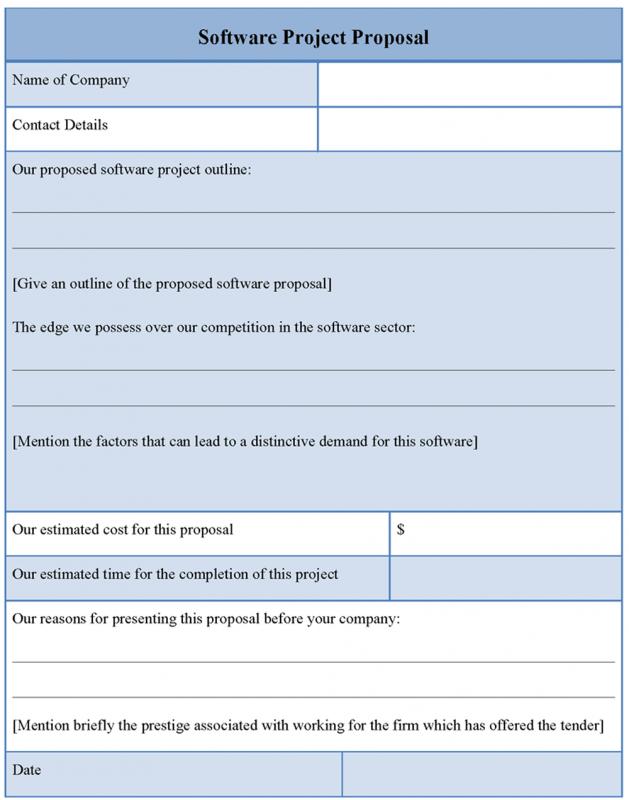 Project Proposal Format | Template Business