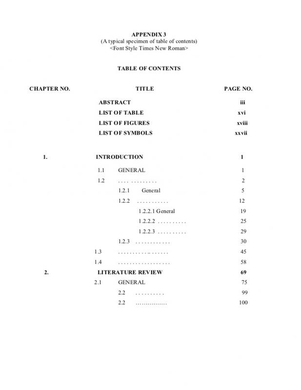 project report sample