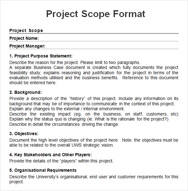 project-scope-example-template-business