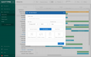 project timeline template word gantt chart template software tool