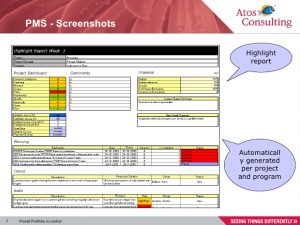 project update template program management system pms