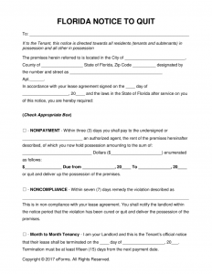 promissory note templates word florida eviction notice to quit form x