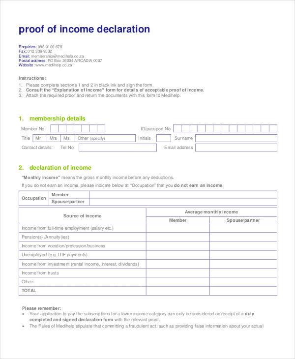 proof-of-income-documents-template-business