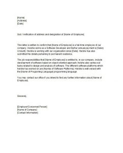 proof of income self employed proof of employment letter