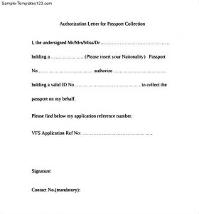 proof of residency letter template pdf authorization letter for passport collection