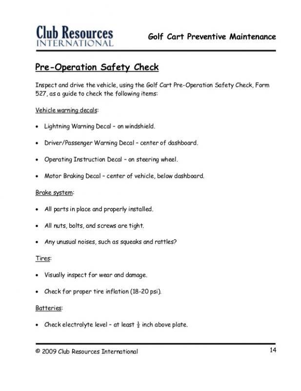 property inspection checklist