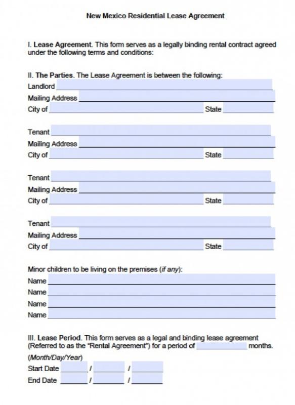 property rental agreement