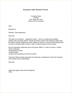 proposal letter format an official letter format