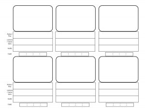 proposal outline template storyboard