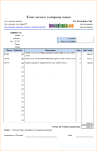 proposal template free service quote template service proposal and quote printed