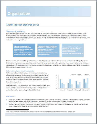 Proposal Template Word | Template Business