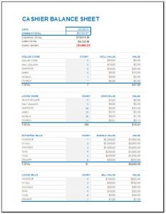 punch list templates cash drawer reconciliation template