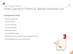 purchase order forms alternaty hotel preopening service